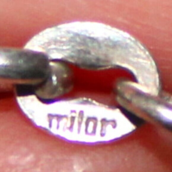 Milor Sterling Silver Thick Rope Chain Necklace 38 Grams - Picture 4 of 6